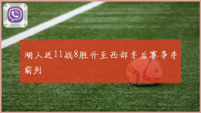 湖人近11战8胜升至西部季后赛争夺前列